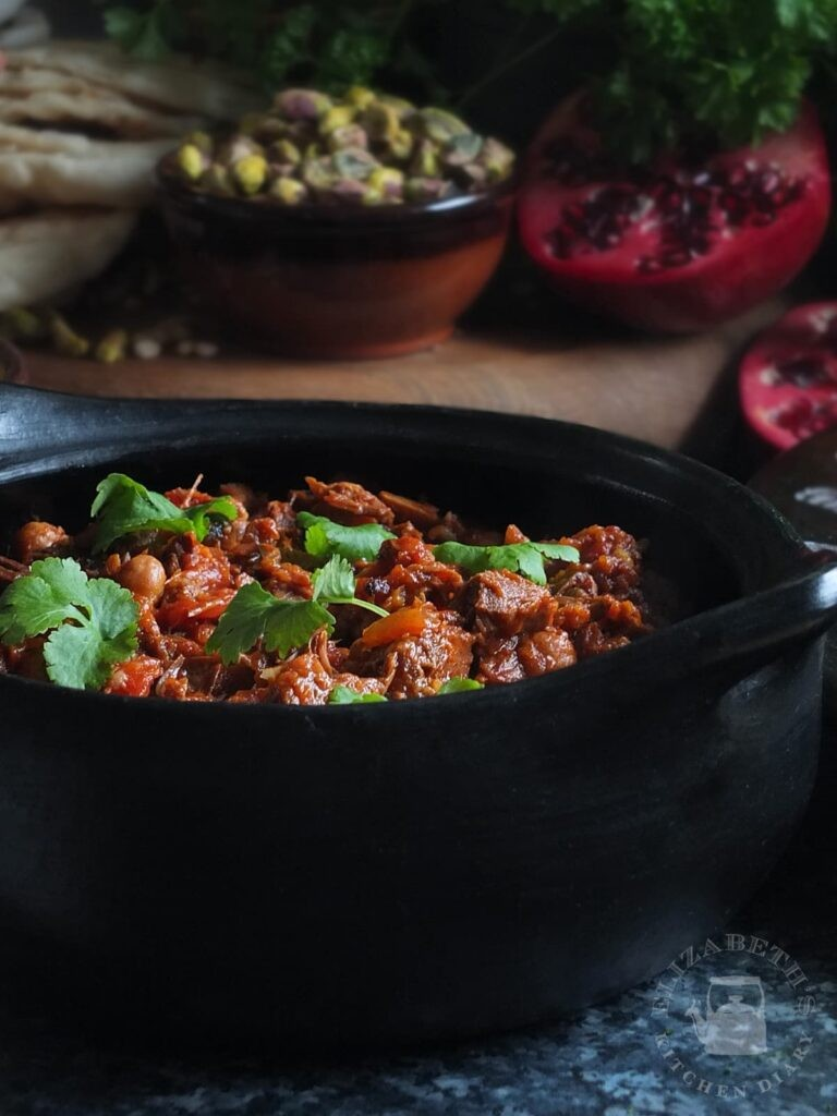 Moroccan Inspired Slow-Cooked Shetland Lamb Shoulder