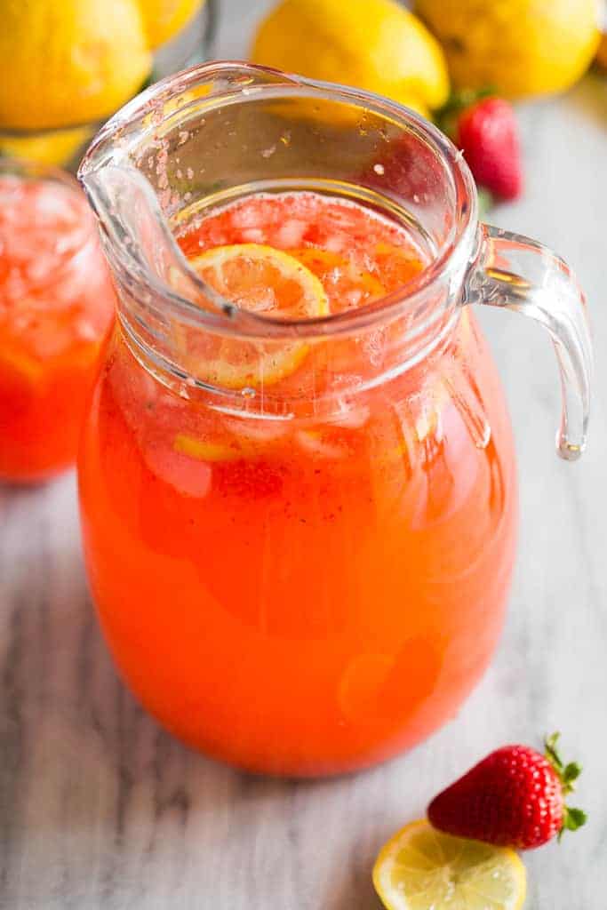 How to make Strawberry Lemonade
